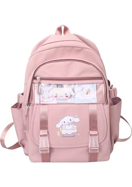 Saturnus Sanrios Cinnamoroll Öğrenci Sırt Çantası, Erkek ve Kız Çocuklara Hediye (Yurt Dışından)