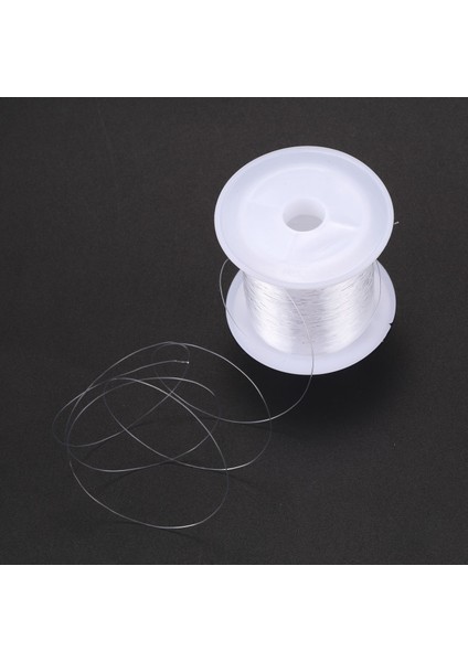 Takı Boncuk Ipliği 0.3mm Dia. Şeffaf Naylon Olta Makarası 17 Lbs (Yurt Dışından) indirimleri
