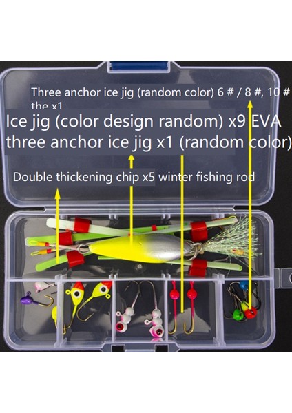 Buz Olta ile Olta Iğnesi Yüksek Karbon Çelik Balıkçılık Kanca Balıkçılık Kiti Hatları Mini Balıkçılık Kış Buz Balıkçılık Kanca (Yurt Dışından) fiyatları