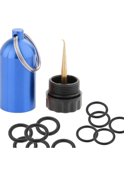 12 O-Silindir Şişe Anahtarlık Yedek Mavi ile Mini Tüplü Dalış Tankı (Yurt Dışından) modelleri