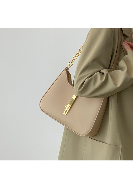 Yüksek Kaliteli Doku Taşınabilir Koltuk Altı Çanta Vahşi Moda Omuz Çantası (Yurt Dışından)
