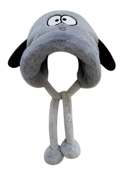 Peluş Şapka Kız Kış Bisiklet Sıcak Kulak Kapağı (Yurt Dışından)