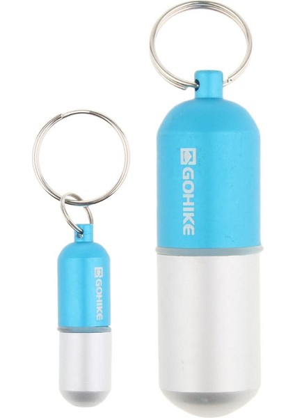 2 Su Geçirmez Kutusu Alüminyum - Mavi (Yurt Dışından)