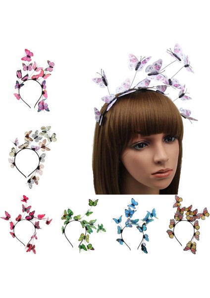 Prettyia 3D Kelebek Fascinator Kafa Bandı Saç Çember Parti Fotoğraf Sahne Yeşil (Yurt Dışından) indirimleri