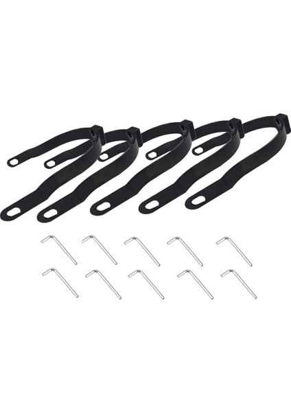 5 Adet Set Arka Çamurluk Braketi Sert Braket Elektrikli Scooter Için Xiaomi Mijia M365/M365 Pro Scooter Aksesuarları (Yurt Dışından)