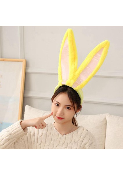 Ş Tavşan Bandı Tüylü Partisi Için Sarı (Yurt Dışından) modelleri