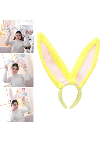 Ş Tavşan Bandı Tüylü Partisi Için Sarı (Yurt Dışından) indirimleri