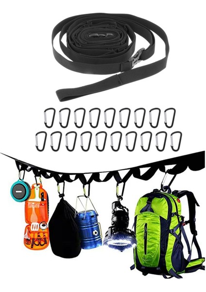 Açık Kamp I Için Kamp Ipi Kamp Alanı Depolama Askısı (Yurt Dışından) indirimleri