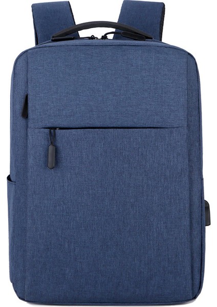 2023 Sırt Çantası Erkek Rahat USB Şarj Spor Sırt Çantası Iş Banliyö Bilgisayar Çantası Seyahat Okul Çantası Sırt Çantası (Yurt Dışından)