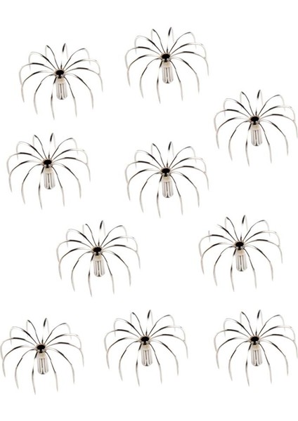 10 Paslanmaz Çelik Kancası 3.5cm (Yurt Dışından)