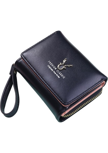 Moda Antlers Mini Fermuarlı Para Cüzdanı (Yurt Dışından)