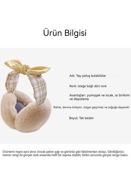 Xcj Papyon Kalınlaştırılmış Peluş Sıcak Kulaklıklar (Yurt Dışından) indirimleri