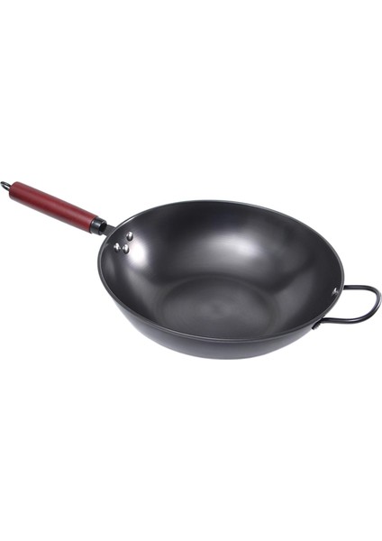 Ev Yapışmaz Wok Tencere ve Tavalar Tüm Sobalar Için Kaplamasız Tava 36CM (Yurt Dışından)