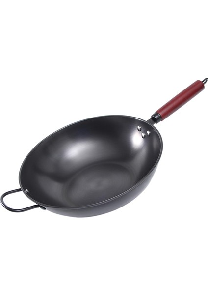 Ev Yapışmaz Wok Tencere ve Tavalar Tüm Sobalar Için Kaplamasız Tava 36CM (Yurt Dışından)