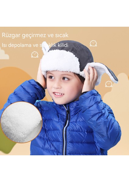 Çocuk Açık Sonbahar Kış Soğuk Şapka (Yurt Dışından)
