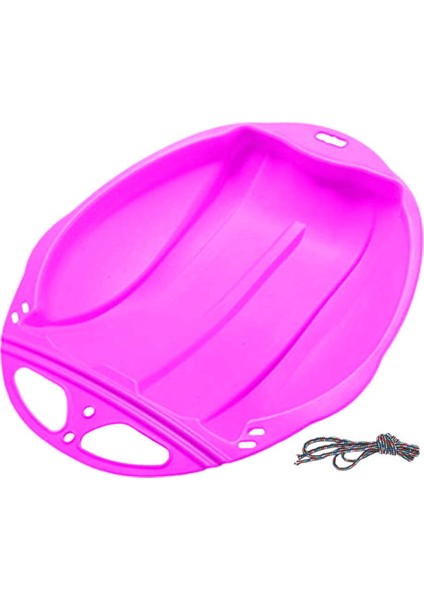 Kar Kızağı Çocuk Kızağı Sledge Luge Kış Oyuncak Snowboard Sleigh Çocuk Pembe (Yurt Dışından)
