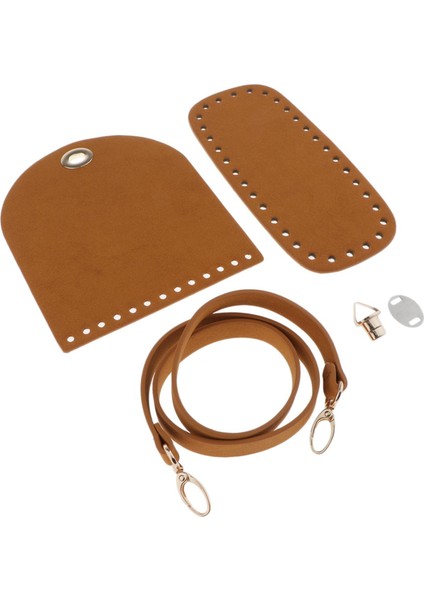 5 /takım Pu Çanta Parçaları Dıy Örgü Çanta Ş Çanta Yapımı Aksesuarları Brown2 (Yurt Dışından) modelleri
