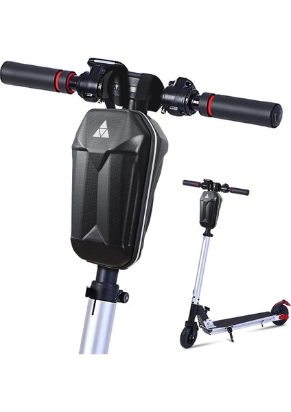 Yeni Scooter Saklama Çantası, 5l Büyük Kapasiteli Sert Kabuk Sıçrama Su Geçirmez Scooter Ön Çanta, Saklama Çantası, Gidon Çantası (Yurt Dışından)