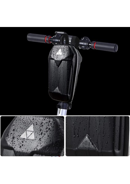 Yeni Scooter Saklama Çantası, 5l Büyük Kapasiteli Sert Kabuk Sıçrama Su Geçirmez Scooter Ön Çanta, Saklama Çantası, Gidon Çantası (Yurt Dışından)