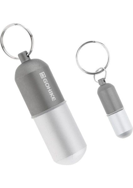 2 Su Geçirmez Kutusu Alüminyum - Gri (Yurt Dışından)