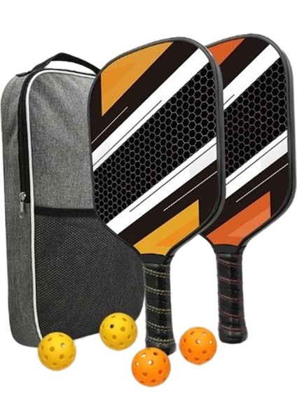 2 Premium Pickleball Paddle Raket Seti, 4 Pickleball Topu ve Siyah Çanta ile (Yurt Dışından) fırsatları