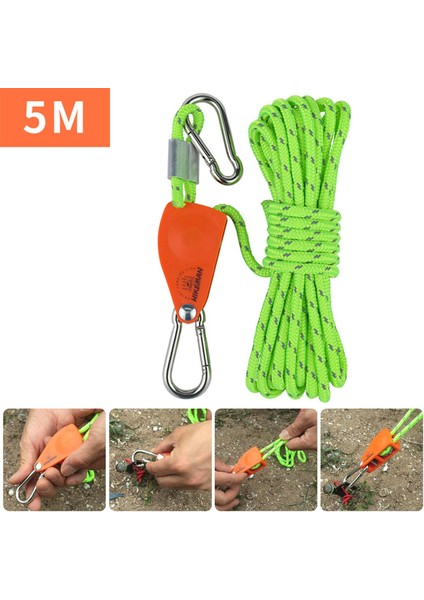 Kasnak Cırcıı Kaymaz Ağır Hizmet Için Işık Büyümek 6mm 5m Açık Yeşil (Yurt Dışından)
