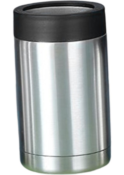 Paslanmaz Çelik Yalıtımlı Soğutucu Kapaklı Içecek Kılıfı Çift Duvar Ince 420ML (Yurt Dışından)