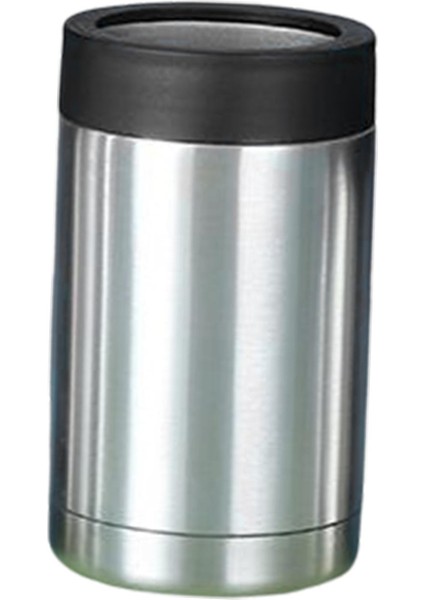 Paslanmaz Çelik Yalıtımlı Soğutucu Kapaklı Içecek Kılıfı Çift Duvar Ince 420ML (Yurt Dışından)