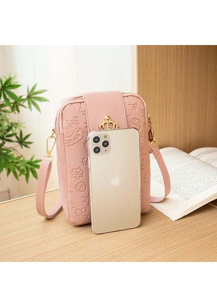 Yeni Stil Rahat Moda Minimalist Cep Telefonu Çapraz Omuz Çantası (Yurt Dışından)