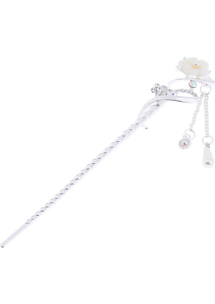 El Yapımı Çin Dangle Çiçek Saç I Çubukları Slayt Klipler - 1 (Yurt Dışından) fırsatları