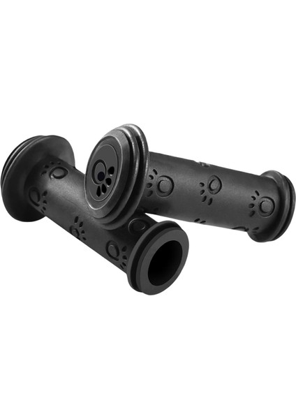 Kauçuk Bisiklet Gideri Tutamakları 0.87 'anti Kayma Kavrama Çocuklar Için Yumuşak Bisiklet Üç Tekerlekli Bisiklet Siyahı (Yurt Dışından)