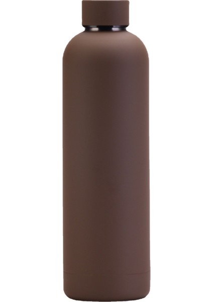 750ML Çift Katmanlı 304 Paslanmaz Çelik Termos Su Şişesi Büyük Kapasiteli Açık Hava Sporları Buzlu Su Bardağı (Yurt Dışından)