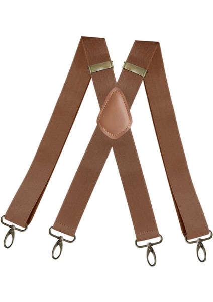 Jartiyer Ağır Hizmet Pantolonu x Şekilli 4 Klipsli 3.5cm Genişliğinde (Yurt Dışından)