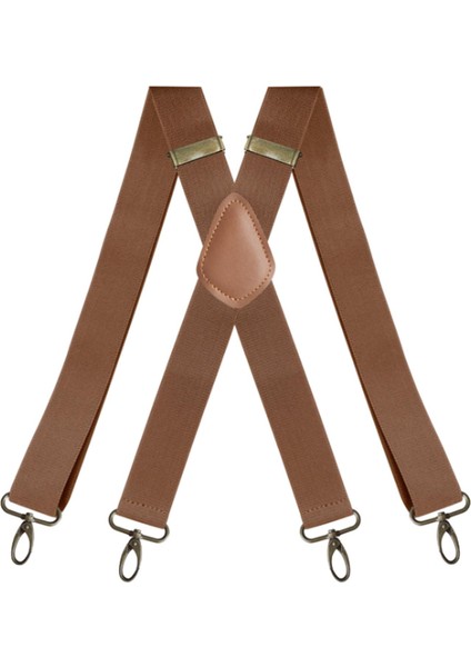 Jartiyer Ağır Hizmet Pantolonu x Şekilli 4 Klipsli 3.5cm Genişliğinde (Yurt Dışından)