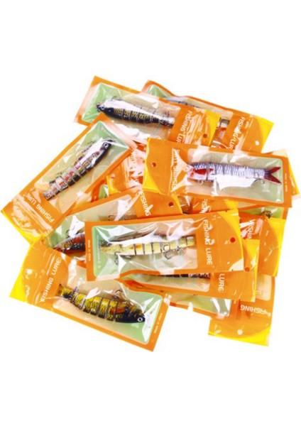 Yapay Yemler Kiti Balıkçılık Batan Için Wobblers Takımı Sıcak Satış Olta Takımı Balıkçılık Cazibesi Seti Batık Yem Gümüş (Yurt Dışından)