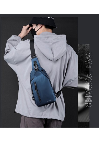 Erkek Su Geçirmez Omuz Crossbody Çanta (Yurt Dışından)