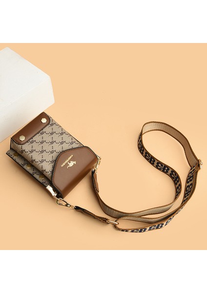 Retro Baskı Kare Omuz Çapraz Omuz Çanta (Yurt Dışından) modelleri