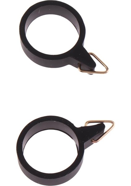 2pcs Balıkçılık Kauçuk Çubuk Cazibesi Tutucular 3 Boyut M (Yurt Dışından)