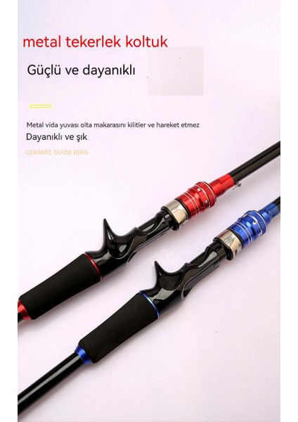 Cazibesi Çubuk Takma Çubuğu Uzun Döküm Yol Sürgülü Çubuk Olta (Yurt Dışından)