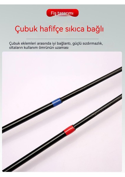 Cazibesi Çubuk Takma Çubuğu Uzun Döküm Yol Sürgülü Çubuk Olta (Yurt Dışından)