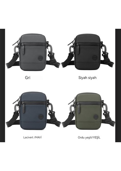 Erkek Çok Fonksiyonlu Messenger Mini Omuz Çantası (Yurt Dışından)