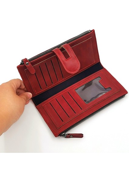 Yeni Avrupa ve Amerikan Retro Bayan Uzun Kartlı Cüzdan (Yurt Dışından) fiyatları