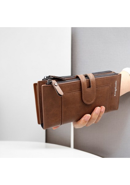 Yeni Avrupa ve Amerikan Retro Bayan Uzun Kartlı Cüzdan (Yurt Dışından) modelleri