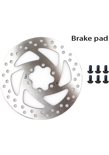 10 Inç M4 140MM Elektrikli Scooter Fren Diski Fren Diski Kugoo Disk Fren Balatası Için (Yurt Dışından)