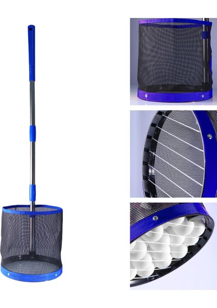 Draagbare Picker 140 Top Kapasiteli Konteyner Opbergtas Pick Up Picking Netball Mavi (Yurt Dışından) fırsatları