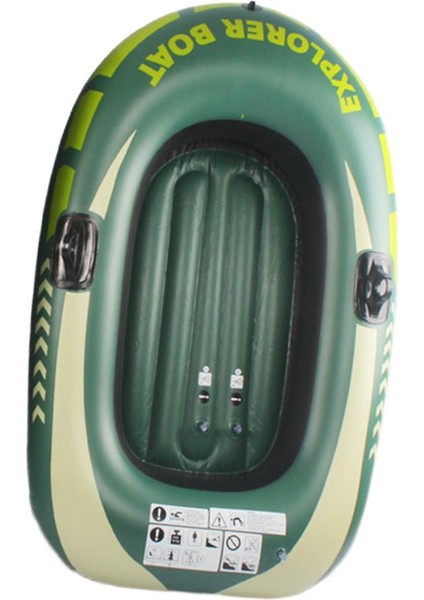 Balıkçı Sahili Açık Rafting Için Şişme Kayık Pvc Şişme Bot 1 Kişi Tekne (Yurt Dışından)