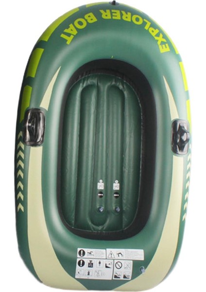 Açık Hava Rafting Seyahat Sahili Için Şişme Kayık Pvc Şişme Bot Bot 1 Kişi Tekne (Yurt Dışından)
