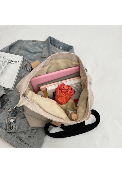 Karikatür Tuval Çanta Kadın Mickey Toto Çanta Öğrenci Sınıf El Çantası Omuz Çantası (Yurt Dışından) indirimleri