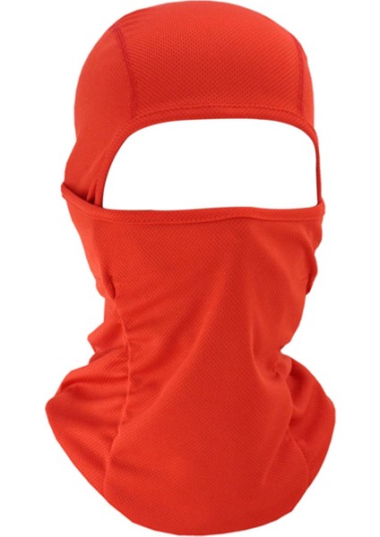 Balaclava Baş Örtüsü Güneş Korumalı Eşarp Kırmızı (Yurt Dışından)