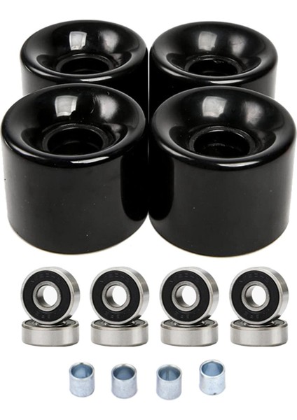 4'lü Longboard Tekerleği 60MM 78A Rulmanlar Kapaklı (Yurt Dışından) fiyatları